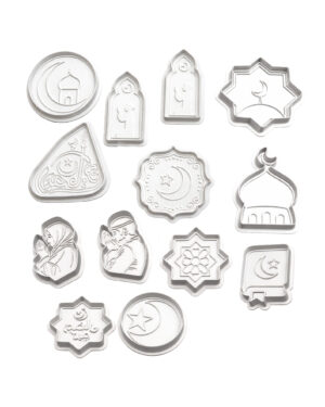 Set dekorativnih kalupa za kolače s motivima Ramazana